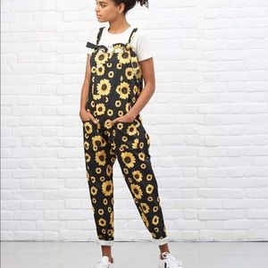 ISO lucy & yak sunflower dungarees